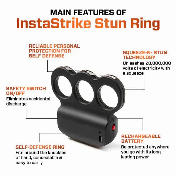 Insta Strike Extreme Knuckle Stun Ring