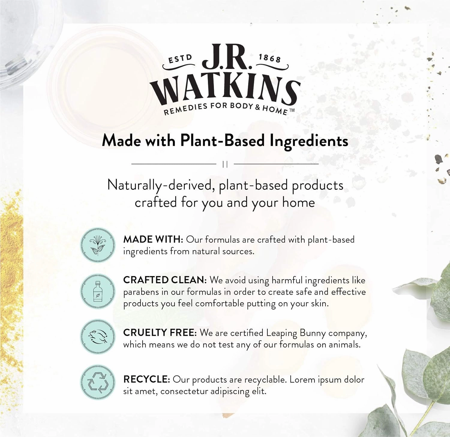 J.R. Watkins Foaming Hand Soap For Bathroom or Kitchen, Scented, USA Made And Cruelty Free, 9 Fl Oz, Coconut, 3 Pack