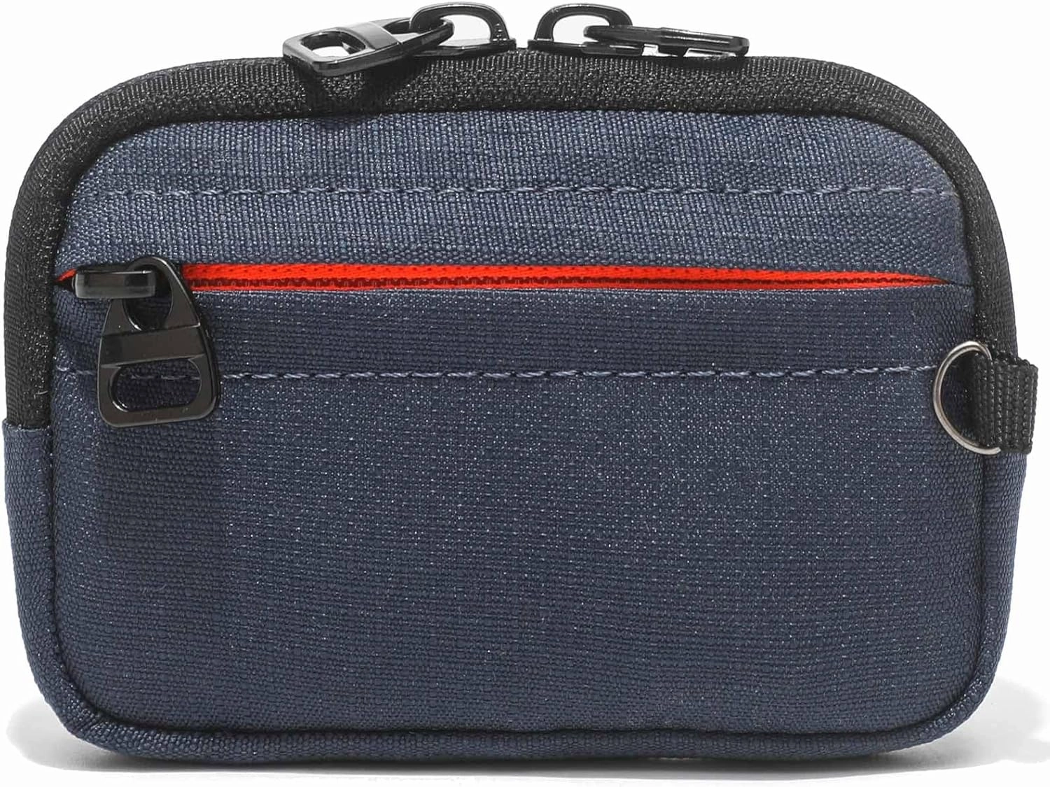 JEMINAL Lanyard Travel Little Coin Purse Pouch Fit for Men & Women & Boys & Girl: Change & Cards & Cash Dual Zip Travel Wallet with Keychain - Men's Detachable Nylon Essentials Change Pouch Purse