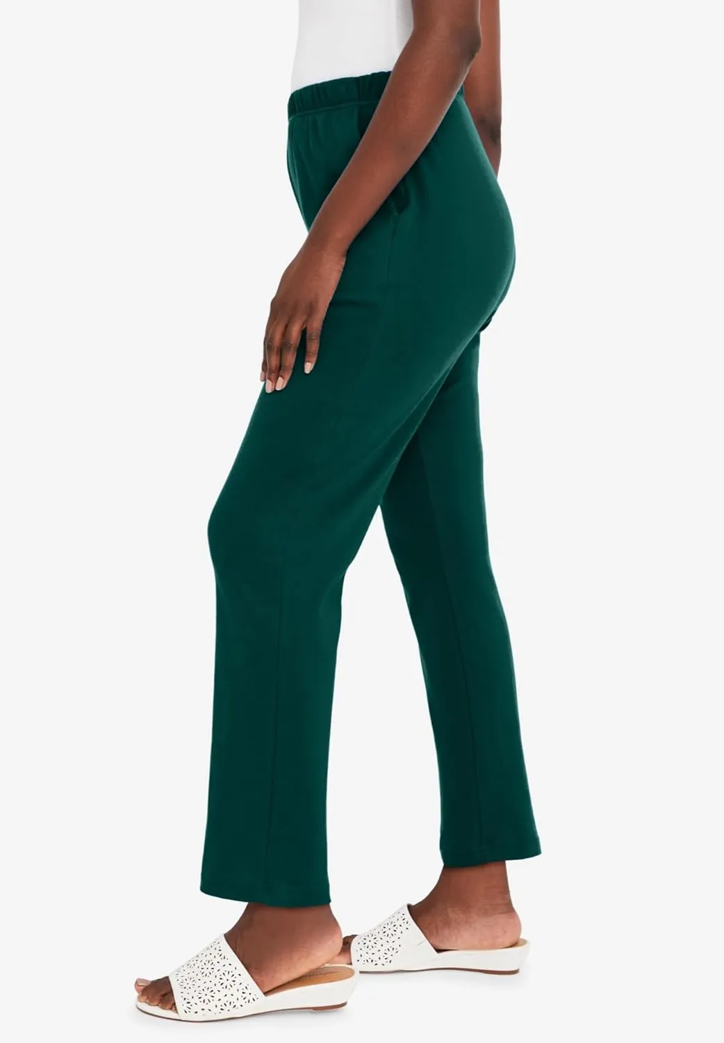 Jessica London Women's Plus Size Soft Ease Pant