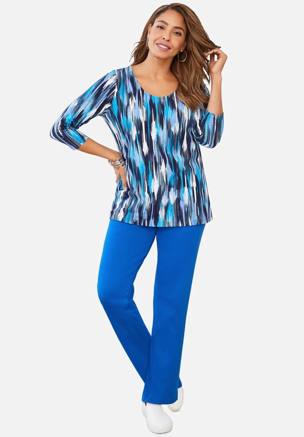 Jessica London Women's Plus Size Soft Ease Pant