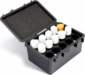 JJC Heavy Duty 120 Film Case Holder for 15 Rolls of 120-Medium Format Films, IP67 Waterproof and Light-Sealed (No Film Included)