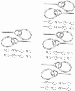 jojofuny 40pcs Multi-Function Tent Connect Lightweight Rod Camping Accessories Easy Installation for Quick Setup Compatible Various Tents Portable Design for Outdoor Adventures