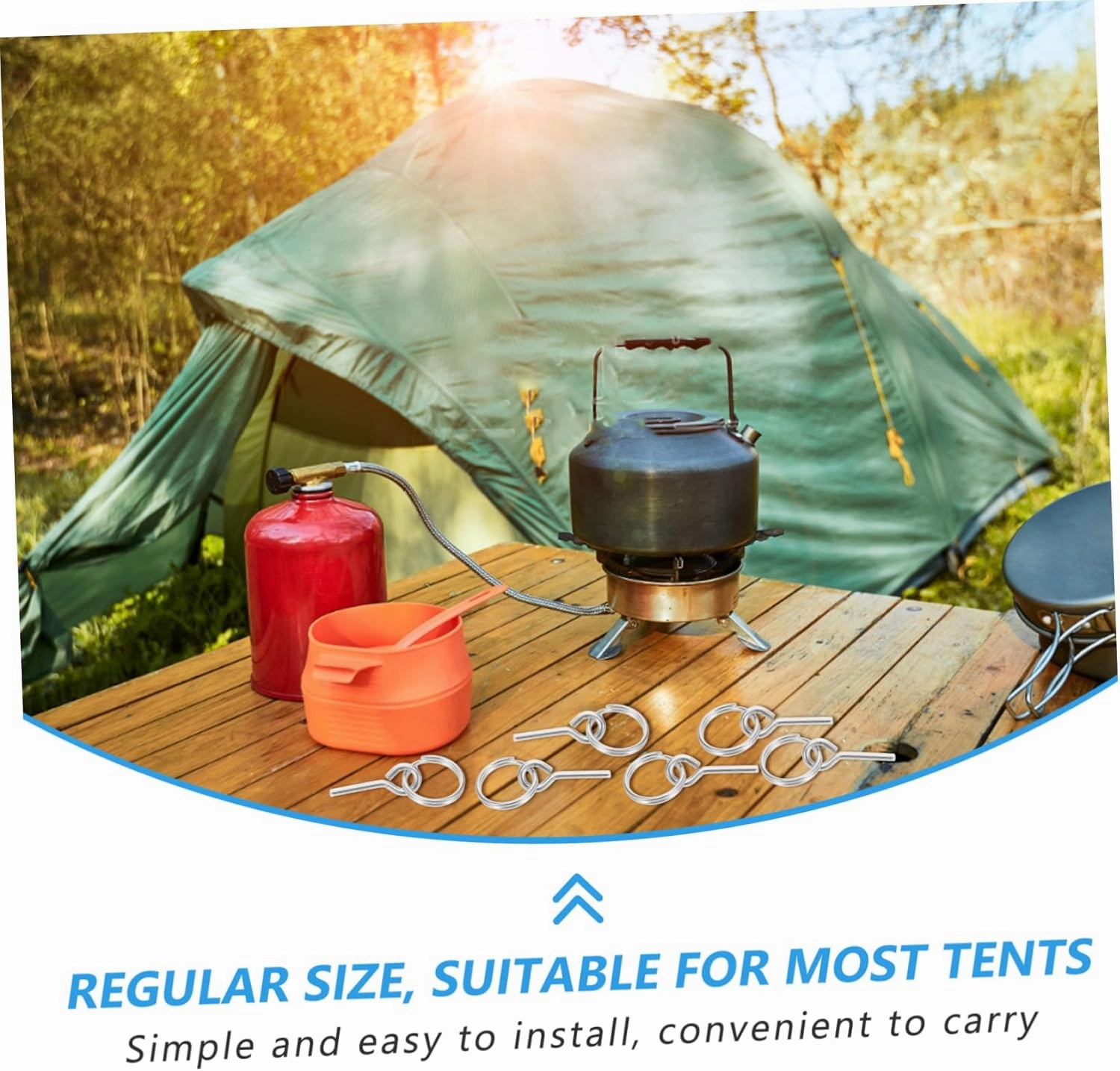jojofuny 40pcs Multi-Function Tent Connect Lightweight Rod Camping Accessories Easy Installation for Quick Setup Compatible Various Tents Portable Design for Outdoor Adventures