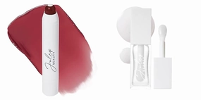 Julep So Plush Glossy Lip Oil   It’s Balm Lip Crayon Duo, Black Cherry | Hydrating Lip Care with Nourishing Oils & Buttery Smooth Color | Clear Glossy Shine & Long-Lasting Mauve Tint