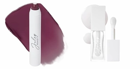 Julep So Plush Glossy Lip Oil   It’s Balm Lip Crayon Duo, Grape Jelly | Hydrating Lip Care with Nourishing Oils & Buttery Smooth Color | Clear Glossy Shine & Long-Lasting Mauve Tint