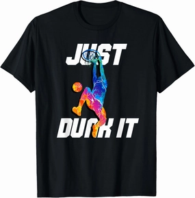 Just Dunk It! Basketball Player Slam Dunk T-Shirt T-Shirt
