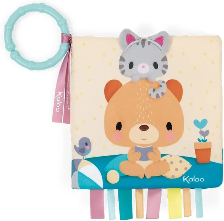 Kaloo Choo - Choo at Home Fabric Activity Book for Babies - 0 Months   - K971801