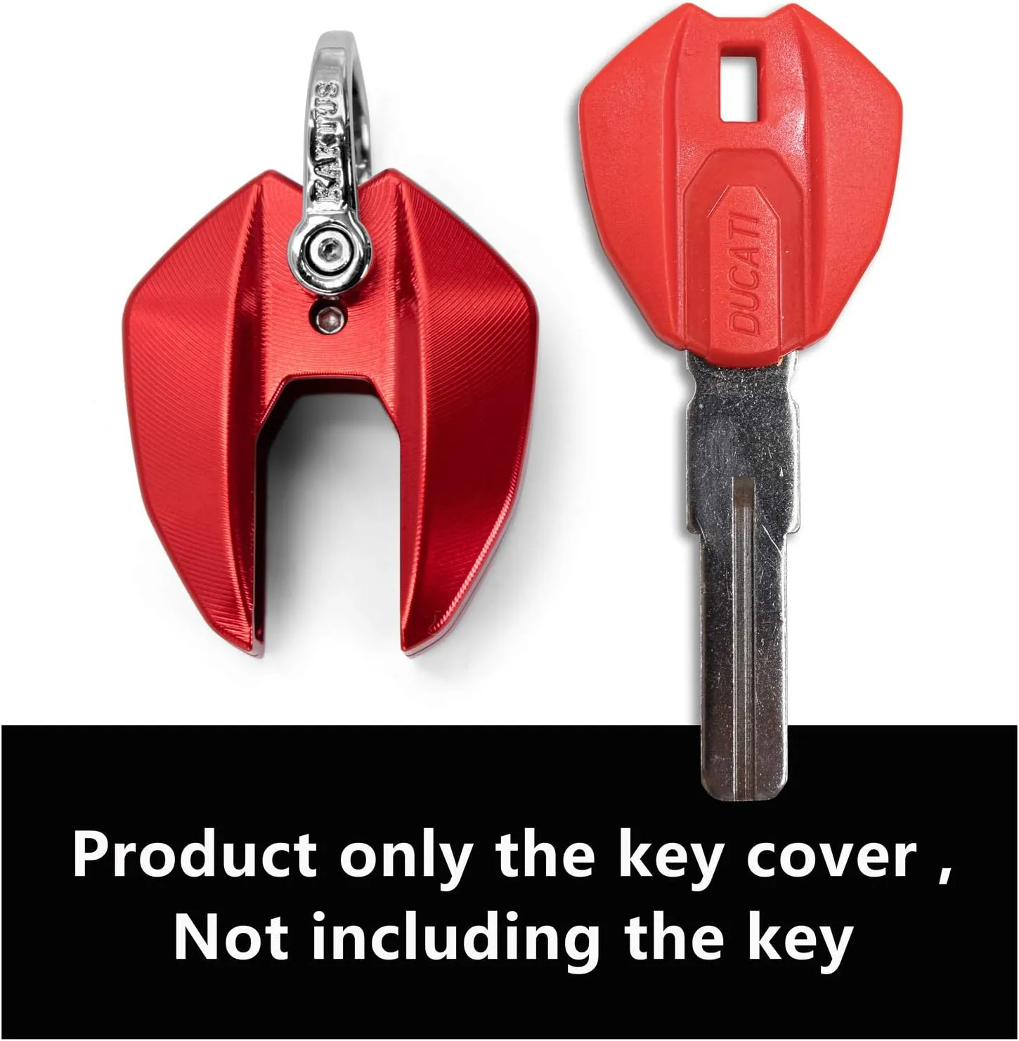 Key cover compatible with Monster 695/696/795/796/1100,Streetfighter,Diavel XDiavel MTS1200,899 1199 1299 Panigale V2 ignition key holder