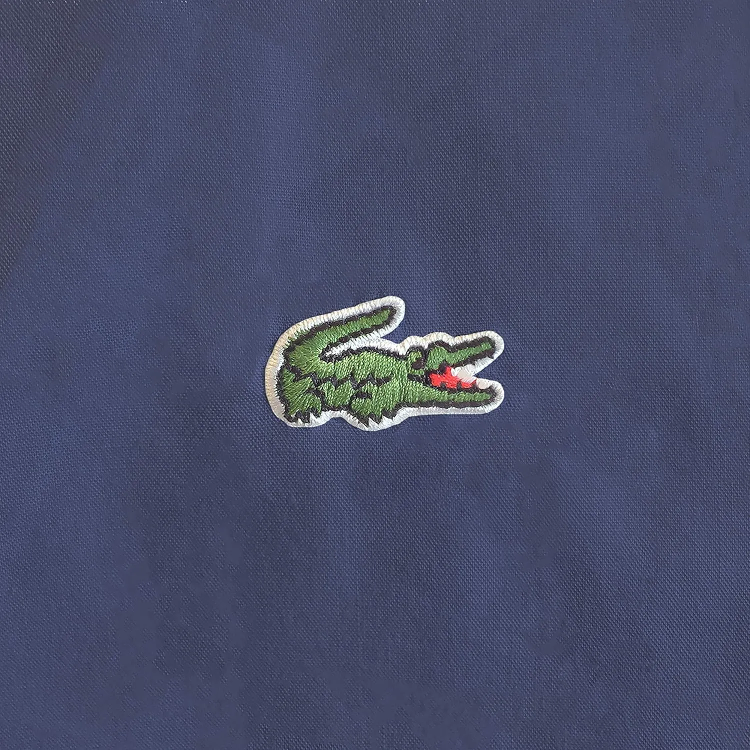 Lacoste 100% Cotton Percale Solid Sheet Set, Vintage Indigo, Standard King