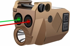 Laser Light Combo, 500 Lumens Red Green Sights With Weaponlight Tactical Strobe Handgun Lights