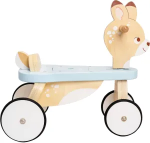 Le Toy Van - Petilou Wooden Ride On Deer Push Along Toy for Toddlers | Suitable for Boy Or Girl 1 Year Old  , Small