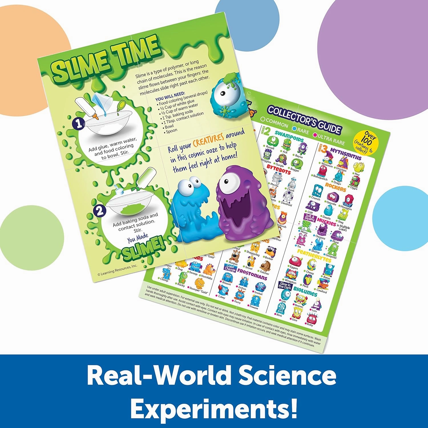 Learning Resources Beaker Creatures Series 3 - 6-Pack of Pods, Ages 5  Science Exploration Toys, STEM Toys for Kids, Homeschool Must Haves, Science for Kids