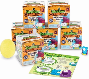 Learning Resources Beaker Creatures Series 3 - 6-Pack of Pods, Ages 5  Science Exploration Toys, STEM Toys for Kids, Homeschool Must Haves, Science for Kids