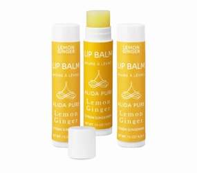 Lemon Ginger Lip Balm Collection, Fruit Mint Lip Balm Collection, Duet Lip Balm Collection Bundle