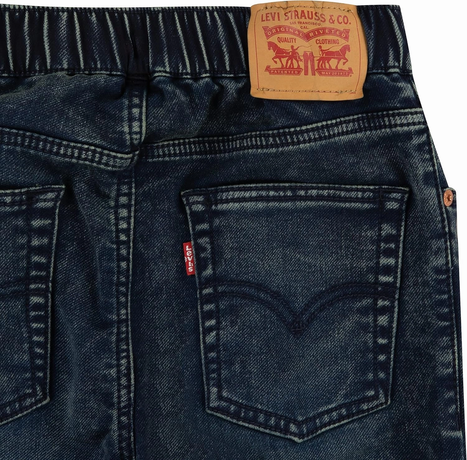 Levi's Boys' Skinny Fit Pull on Jeans