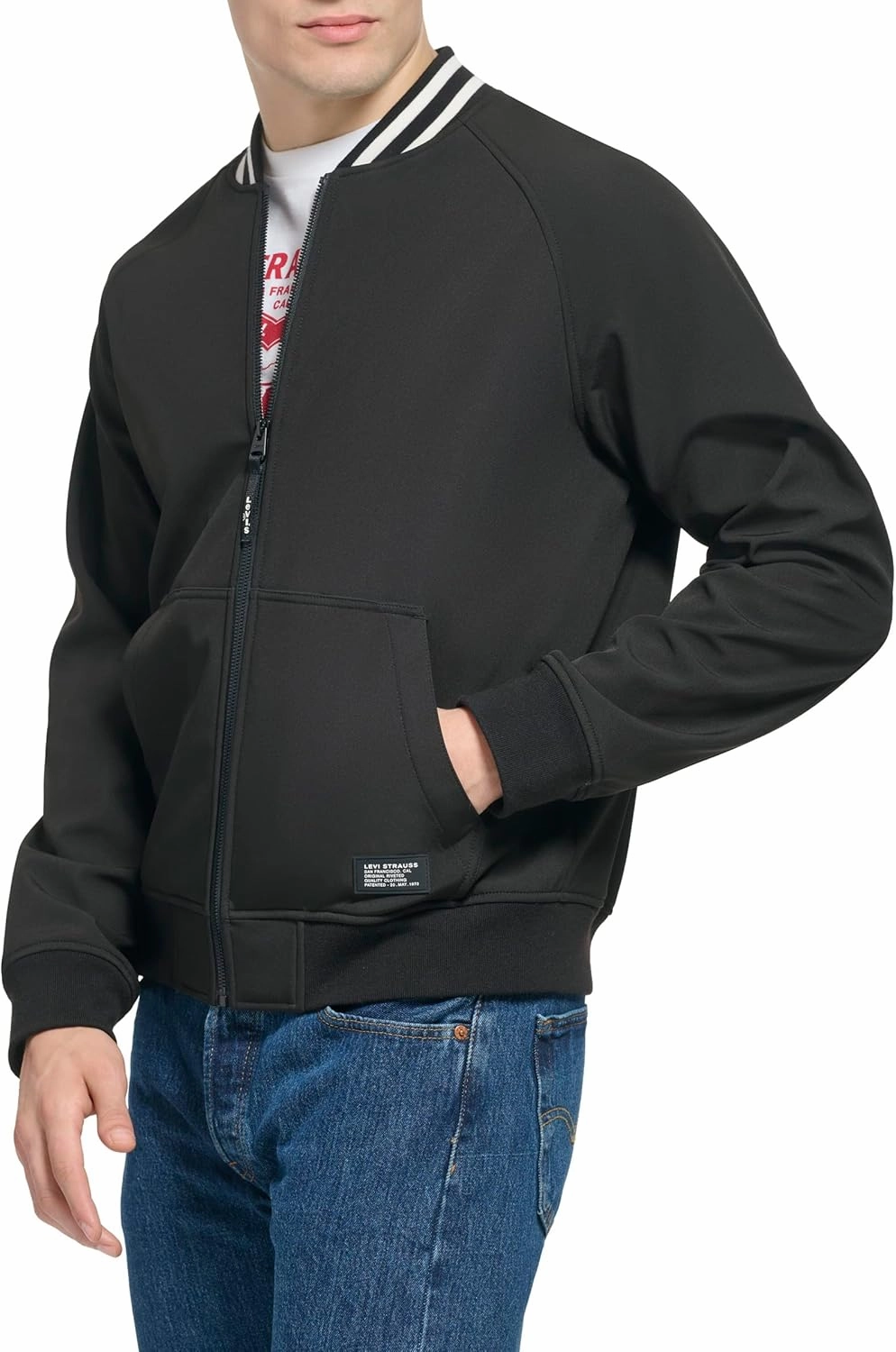 Levi's Men's Softshell Varsity Bomber Jacket