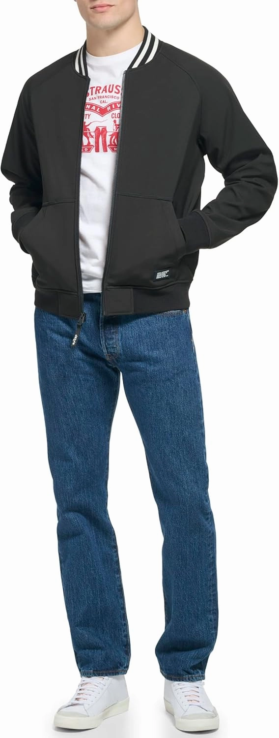 Levi's Men's Softshell Varsity Bomber Jacket