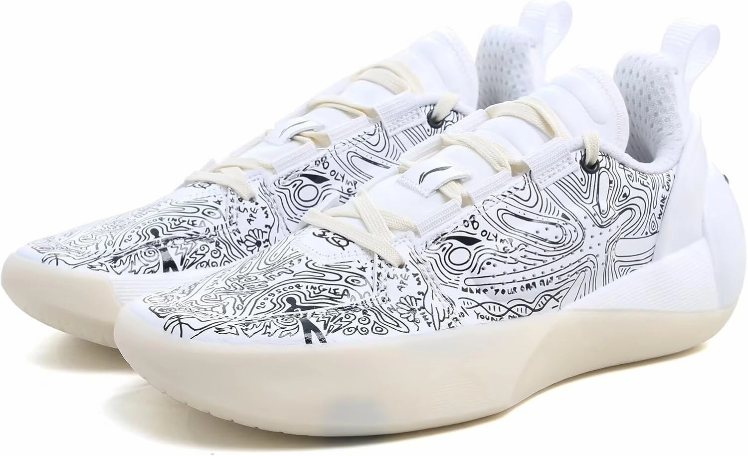 LI-NING Wade All City 12 Encore & 13 Series Men Basketball Shoes Lightweight High Rebound Professional Basketball Sneakers ABAU029 ABAU051 ABAV001 ABAV017