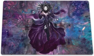 Liliana MTG Playmat Trading Card Game TCG CCG Game Mat Free Bag