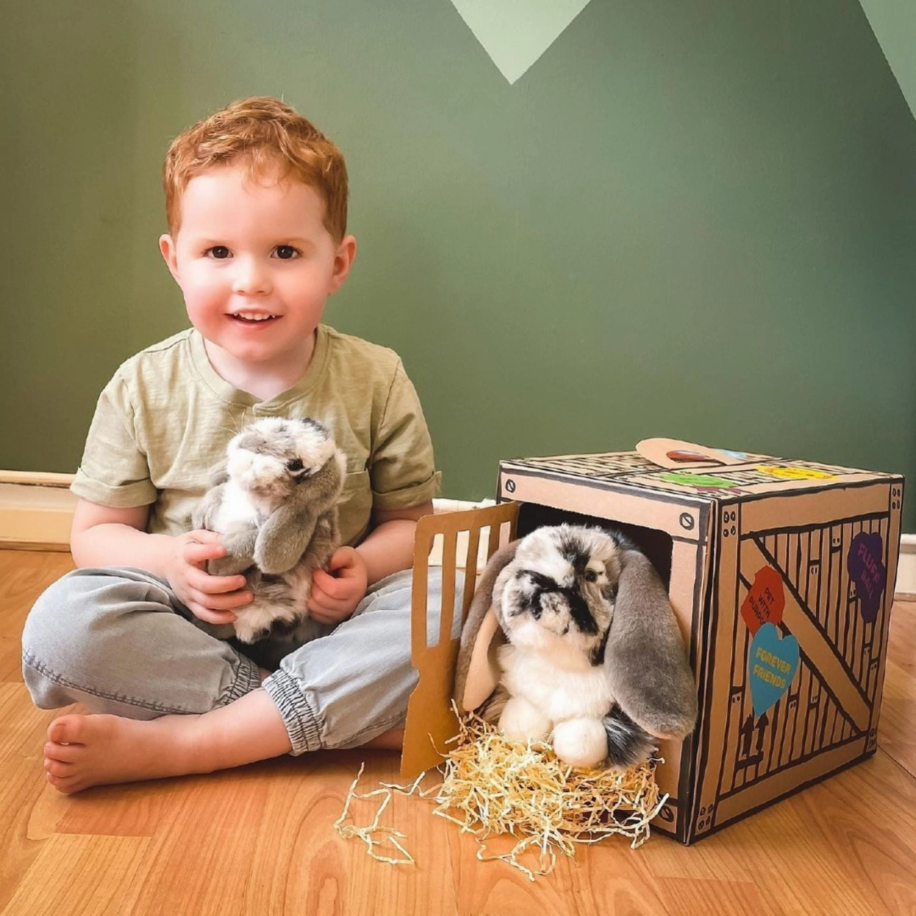 Living Nature Brown Lop Eared Rabbit