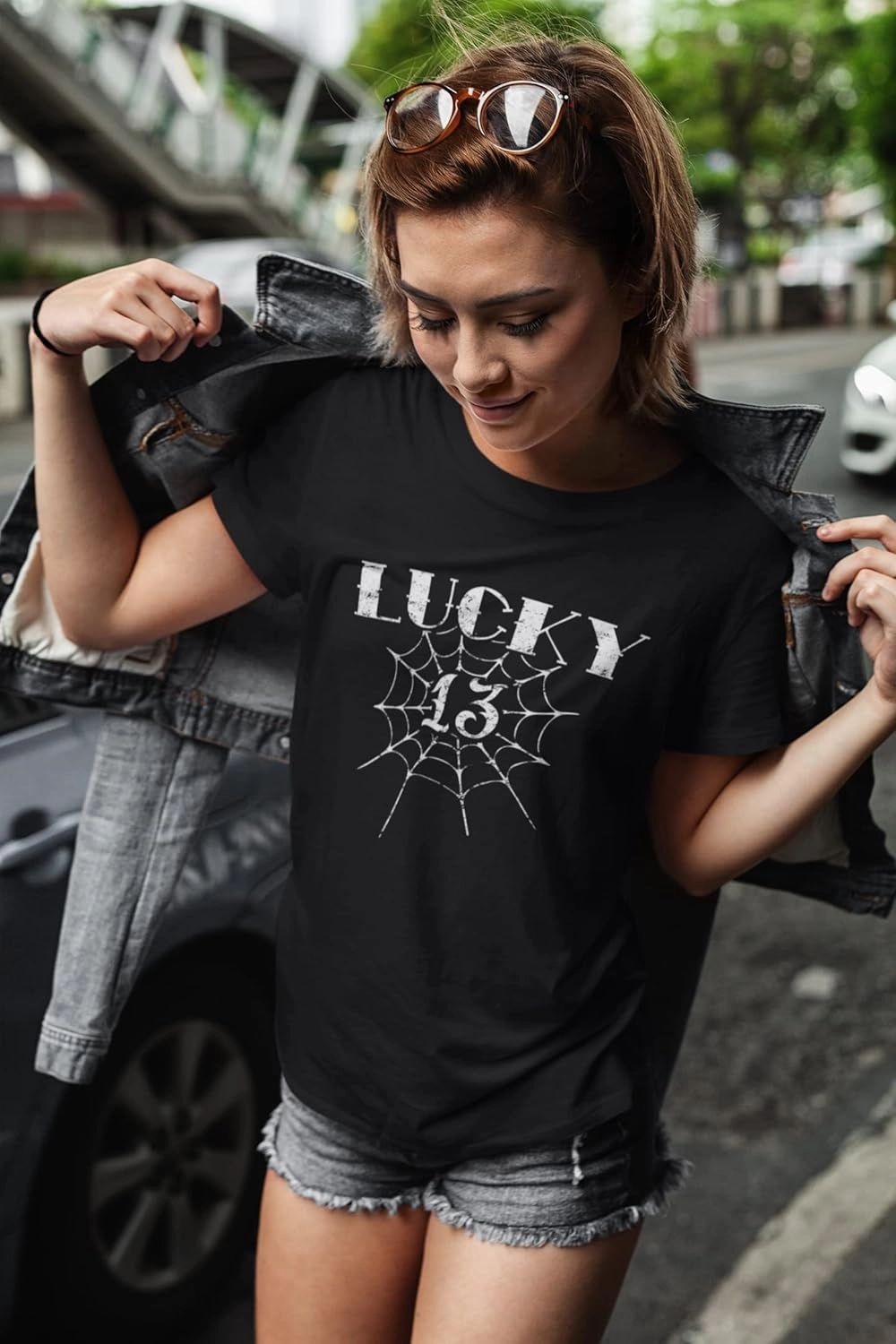 Lucky 13 Black Juniors Soft T-Shirt