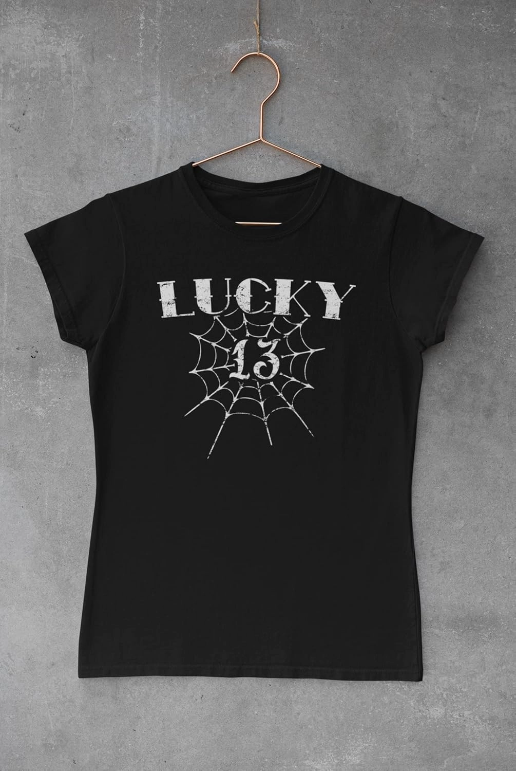 Lucky 13 Black Juniors Soft T-Shirt