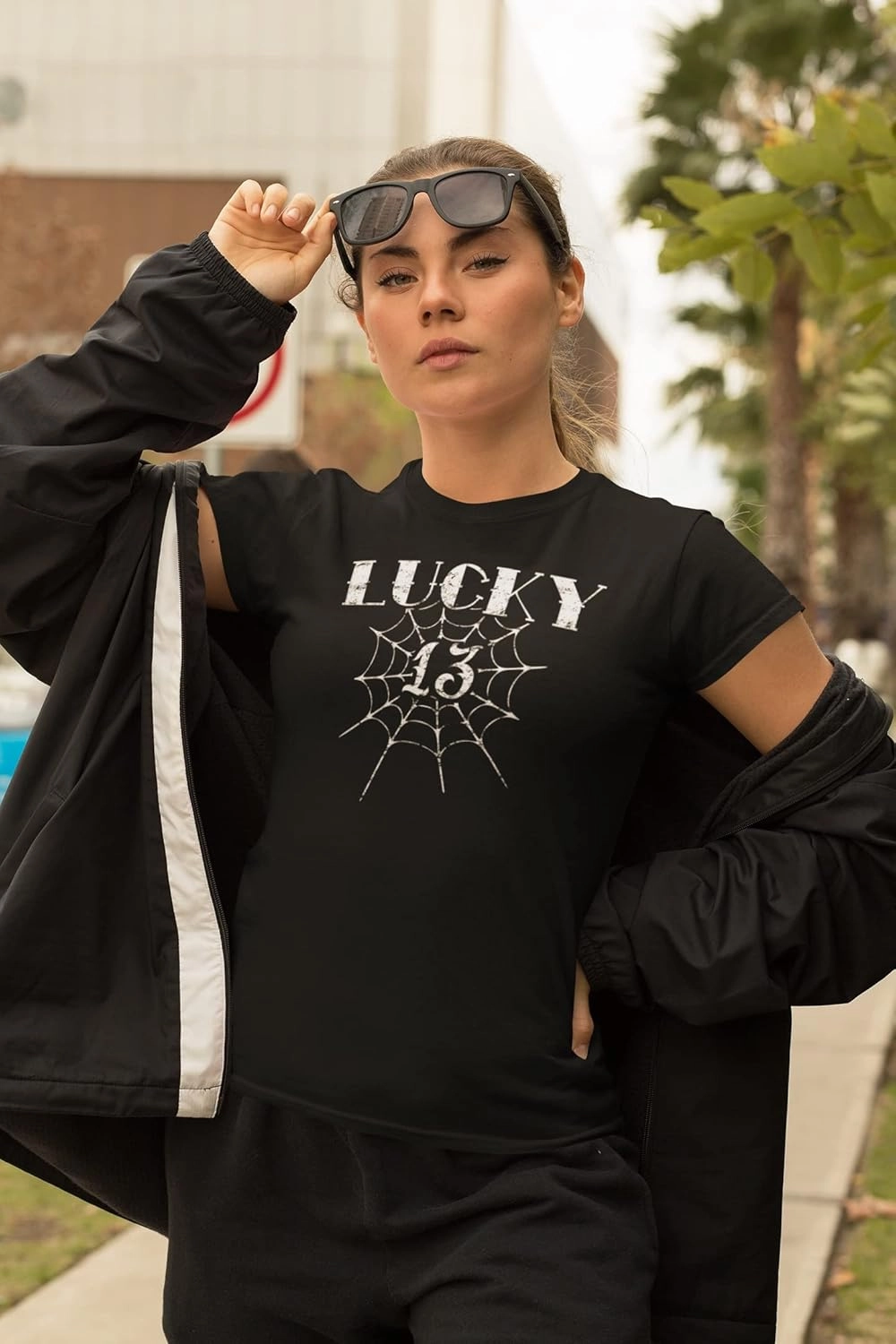 Lucky 13 Black Juniors Soft T-Shirt