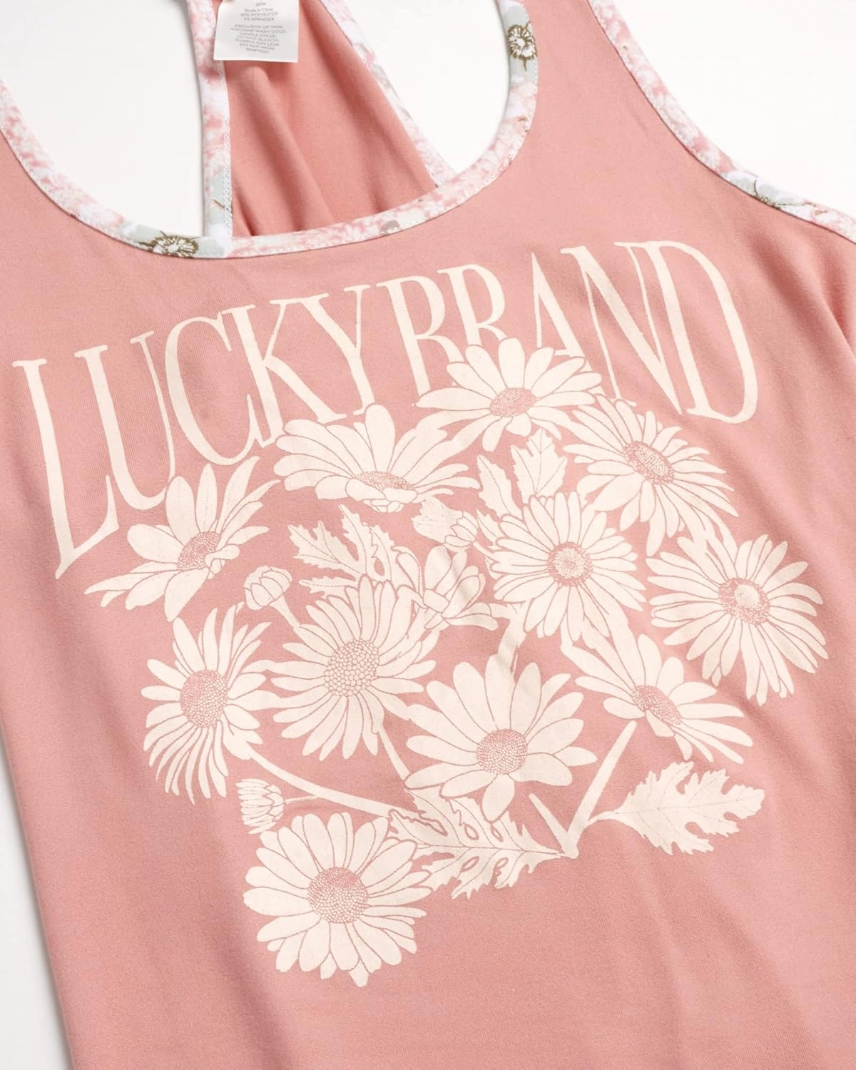 Lucky Brand Women’s 2-Piece Pajama Set – Soft Sleepwear with Cross Back Tank Top and Sleep Shorts