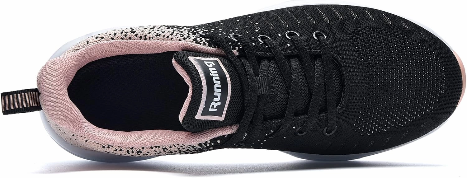 MAFEKE Women Athletic Running Shoes Tennis Breathable Lightweight Fashion Walking Jogging Sneakers
