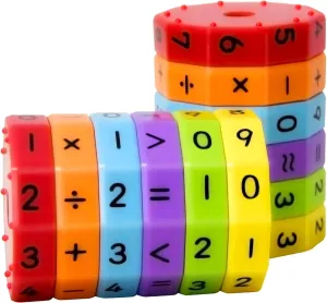 Magnetic Arithmetic Learning Toy Learning Math Game Montessori Counting Toys with Learning Preschool Activities Toys Games Intelligence Brain Developing Toy Children Number Game Blocks DIY Math Toy