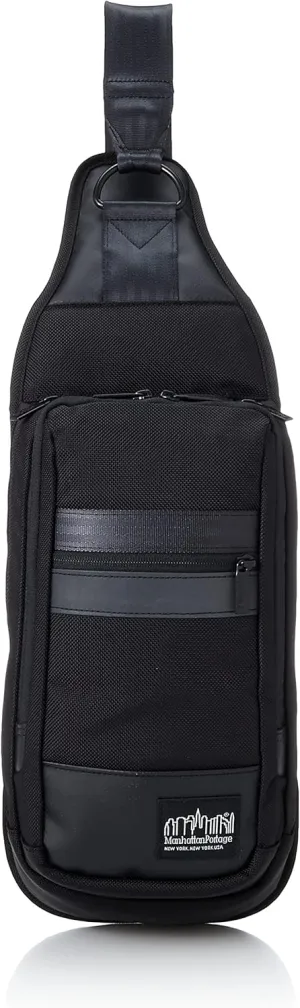 Manhattan Portage North Force Cross Body Bag, Black Label, Genuine Product, Black