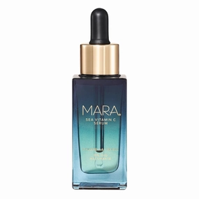 MARA - Natural Chlorella   Reishi Sea Vitamin C Serum | Plant-Based Skin Care | Skin Firming With Moringa   Squalane (1 oz | 30 ml)