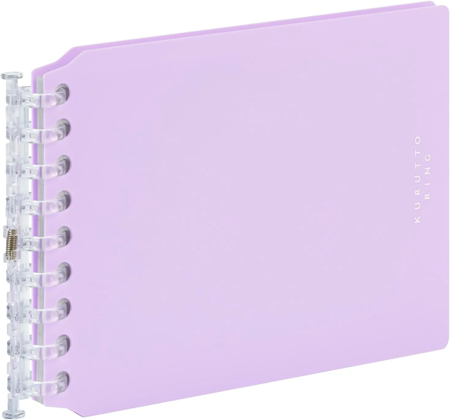 Maruman FMR9SETA-30 Mini Binder, 9 Holes, Loose Leaf Included, Light Purple