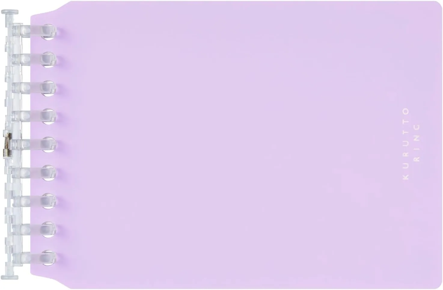 Maruman FMR9SETA-30 Mini Binder, 9 Holes, Loose Leaf Included, Light Purple