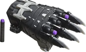 Marvel Nerf Power Moves Black Panther Power Slash Claw, Dart-Launching Toy for Kids Roleplay, 5  (Amazon Exclusive)