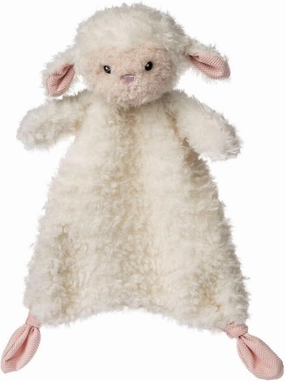 Mary Meyer Lovey for Babies Again Friends Soft Snuggle Toy Made from Recycled Materials, 11-Inches, Lamb