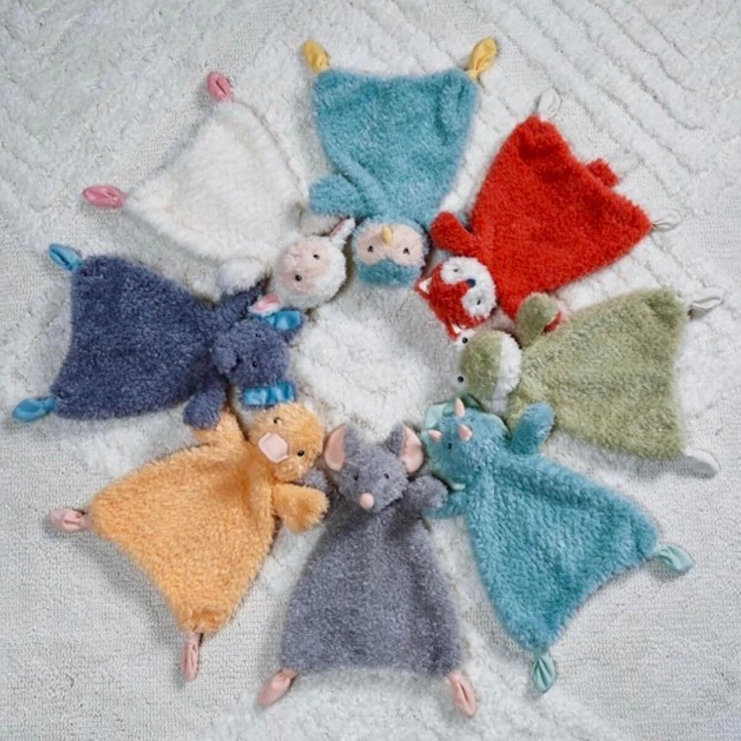 Mary Meyer Lovey for Babies Again Friends Soft Snuggle Toy Made from Recycled Materials, 11-Inches, Lamb