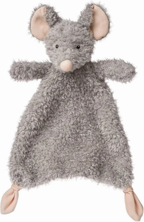 Mary Meyer Lovey for Babies Again Friends Soft Snuggle Toy Made from Recycled Materials, 11-Inches, Mouse