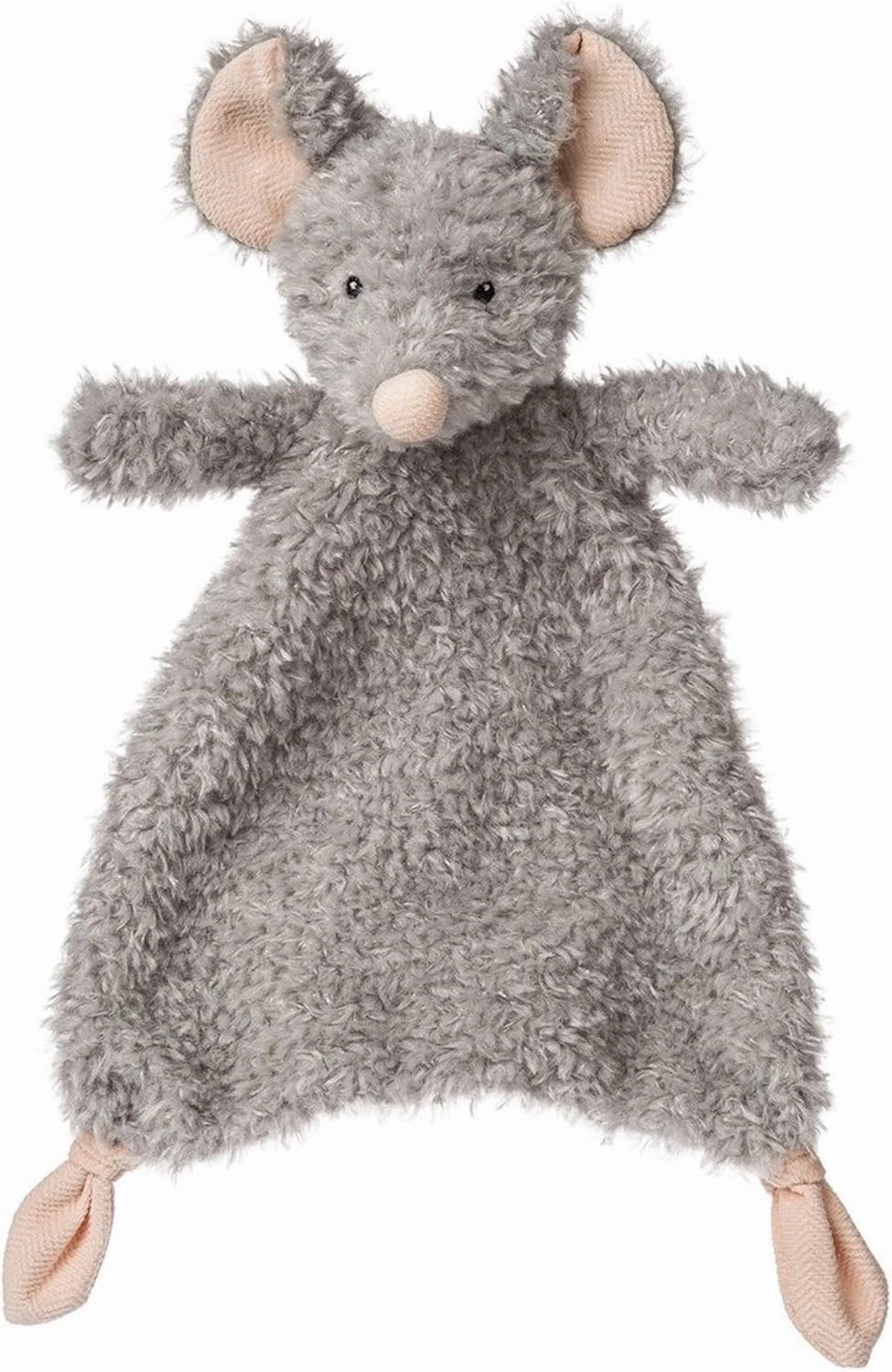 Mary Meyer Lovey for Babies Again Friends Soft Snuggle Toy Made from Recycled Materials, 11-Inches, Mouse
