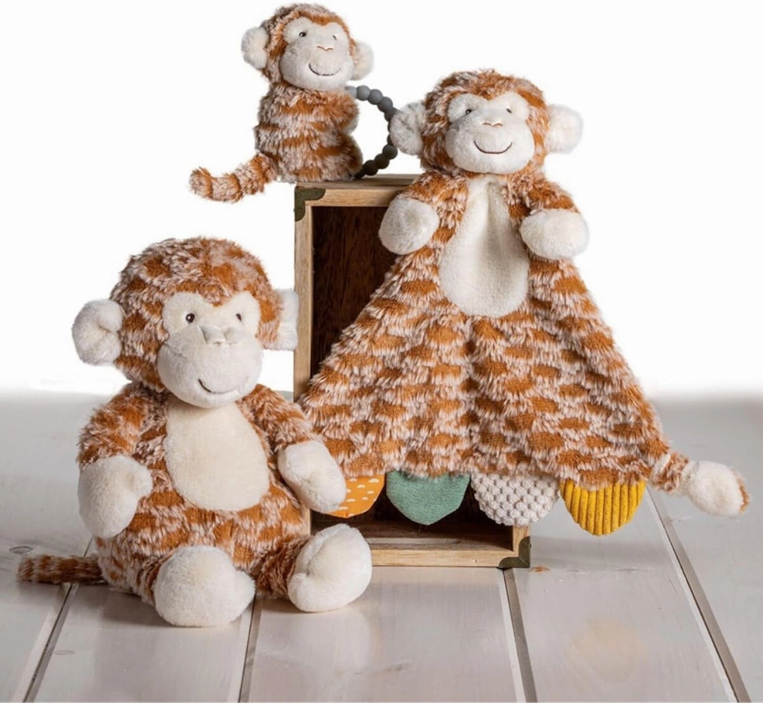 Mary Meyer Stuffed Animal Huggable Plush Soft Toy, 10-Inches, Afrique Monkey