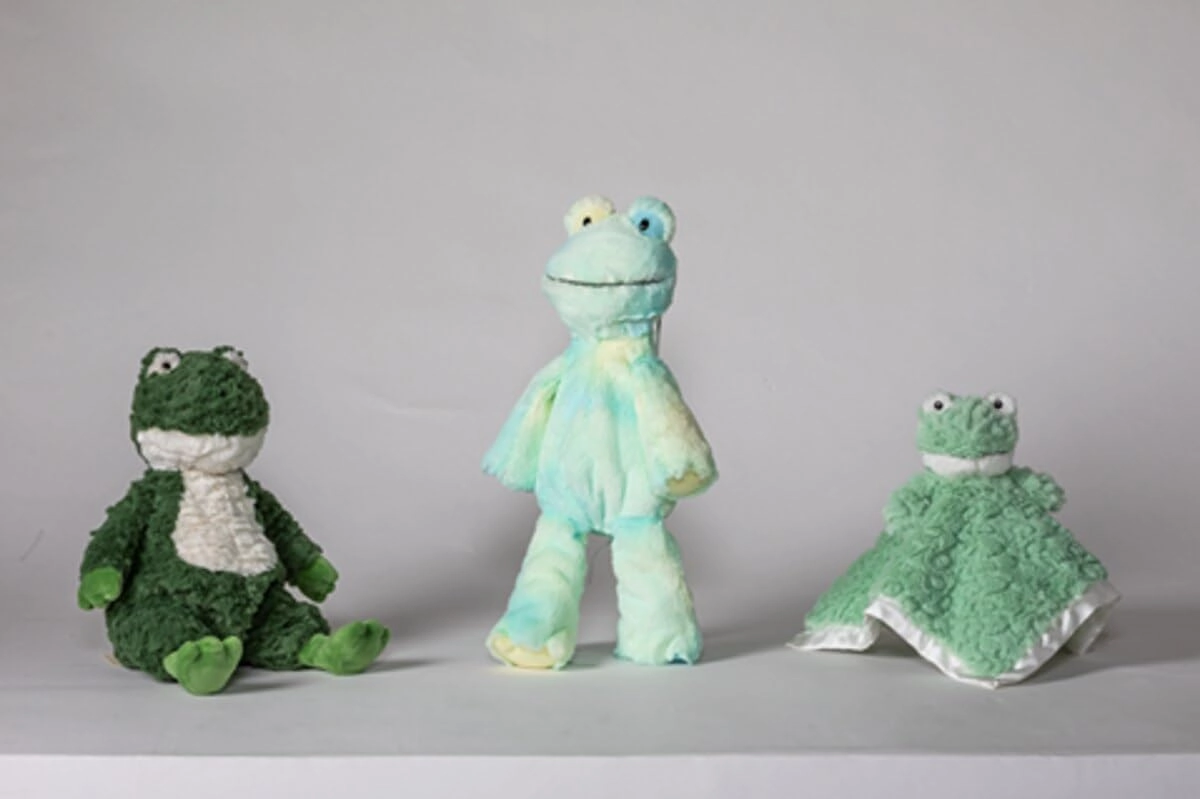Mary Meyer Stuffed Animal Marshmallow Zoo Plush Soft Toy, 13-Inches, Paddy Frog