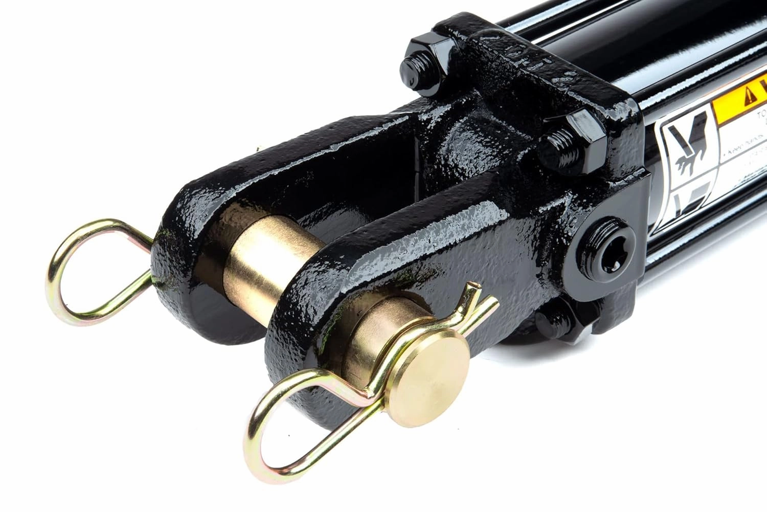 Maxim TC Double Acting Hydraulic Tie Rod Cylinder - 3.5 Bore Hydraulic Cylinder - Tie-Rod Cylinder for Double Acting Applications - 3.5” Bore, 30” Stroke, 2500 PSI, 40.25'' Retracted - 1/2 NPT Ports