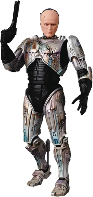 MEDICOM TOY CORPORATION MAFEX No.192 MAFEX Robocop Murphy Robocop Murphy Head Damage Version, Total Height: Approx. 6.3 inches (160 mm), Non-Scale, Painted Action Figure