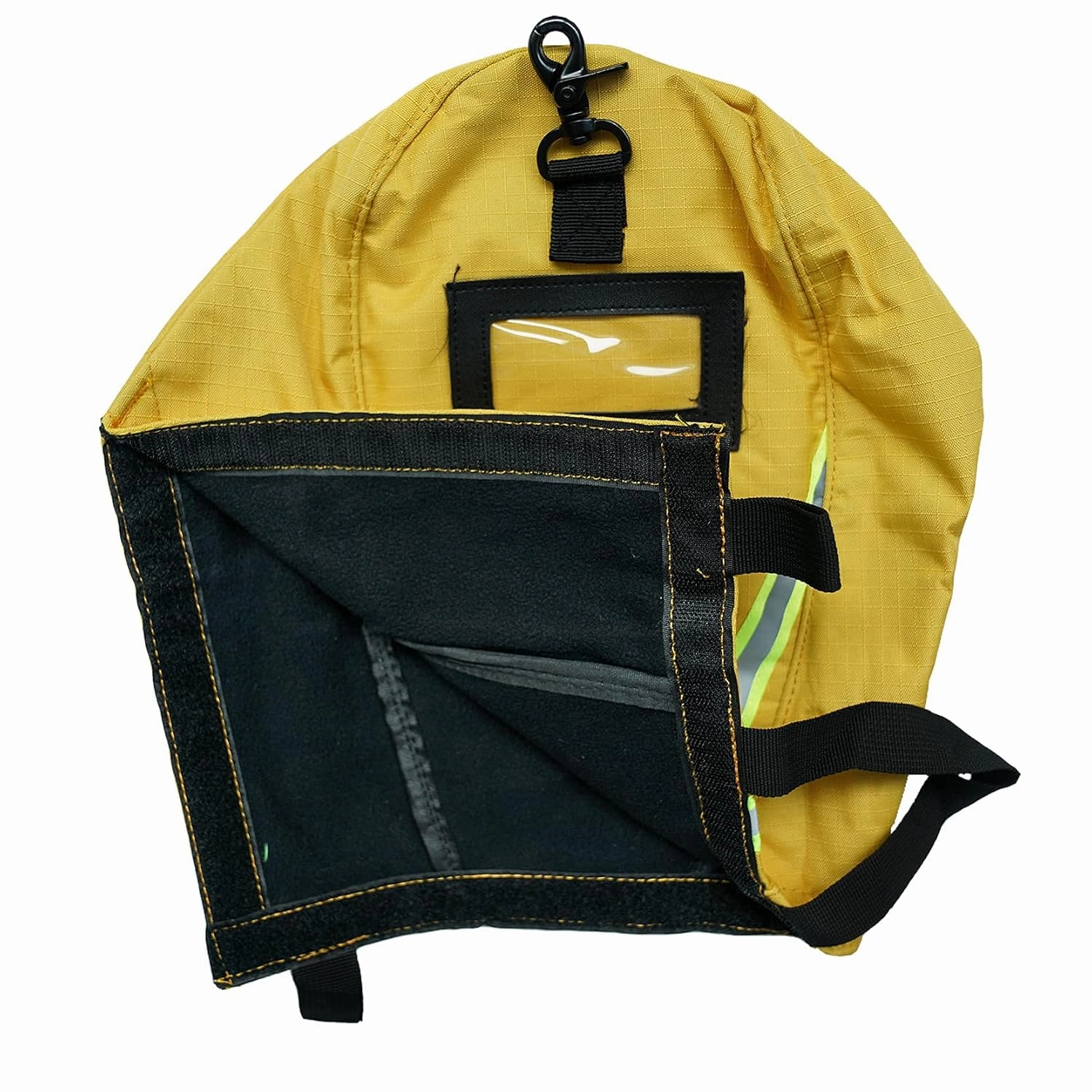MELOTOUGH Firefighter Bag Fireman SCBA Air Respirator Storage Bag with Soft Lined (Ripstop Turnout Tan)