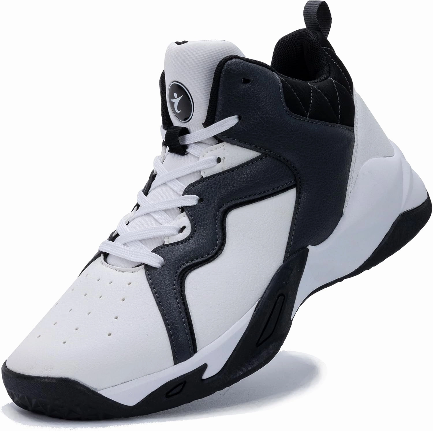Men's Basketball Shoe High-Top Athletic Running Sneakers Outdoor Trainers Non-Slip Lightweight Cushioning Workout Sport Shoes US 7-13