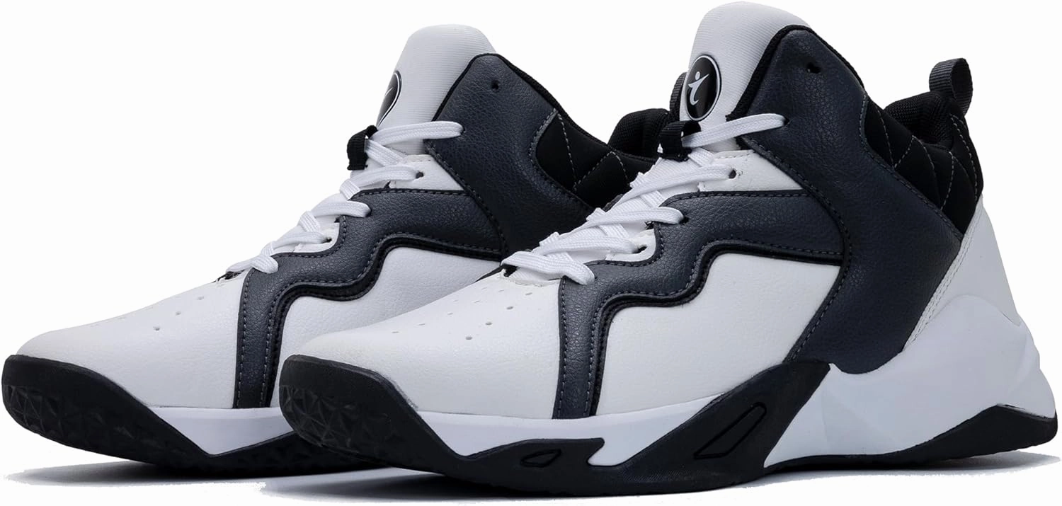 Men's Basketball Shoe High-Top Athletic Running Sneakers Outdoor Trainers Non-Slip Lightweight Cushioning Workout Sport Shoes US 7-13