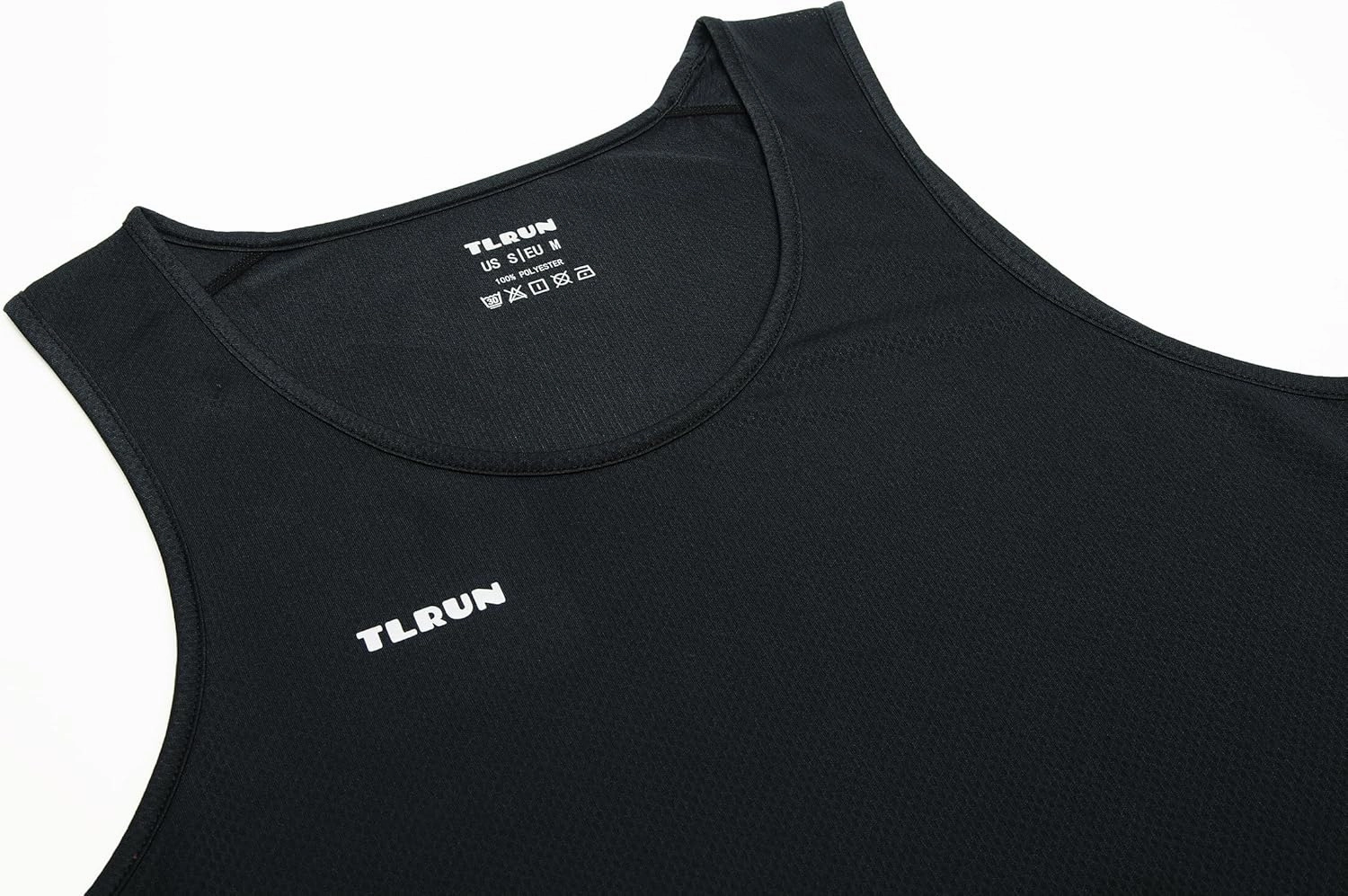 Men's Running Tank Top Ultra Lightweight Marathon Singlet Shirts Dry Fit Workout Sleeveless T-Shirt