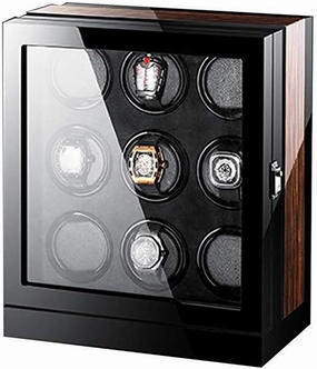 Men Womens Watch Winder Travel Watch Winder, Box with Clockwise Or Anticlockwise Switch, Silent Watch Winder Case (2019/9/4)