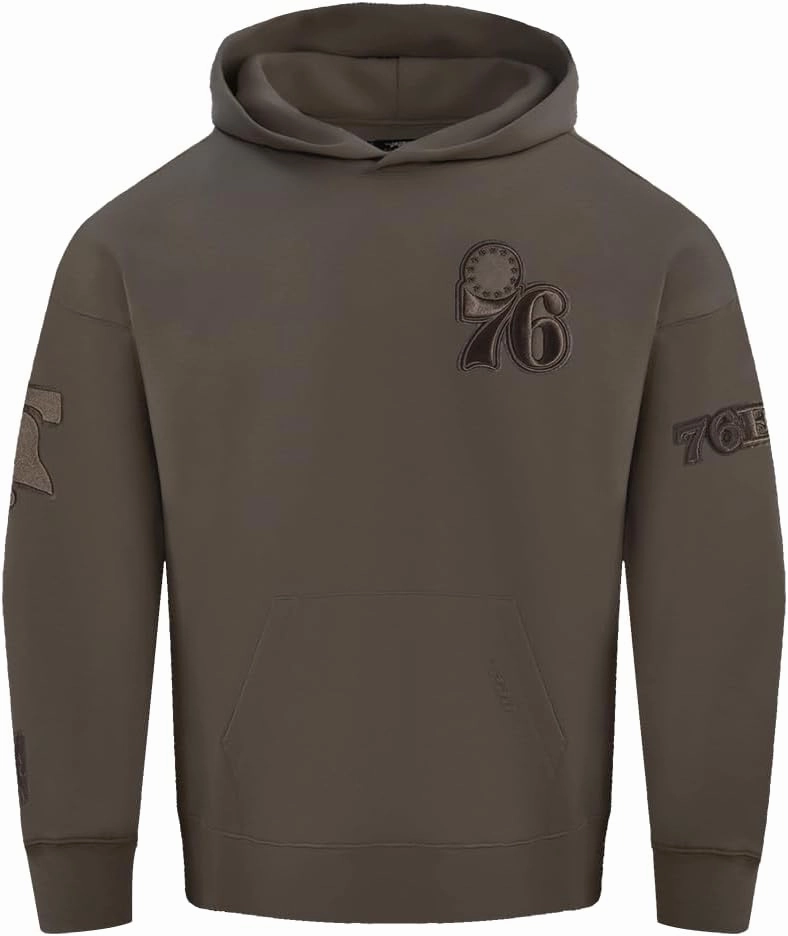 Mens NBA Neutral Fleece Pull Over Hoodie